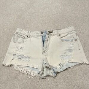 Festival denim shorts
